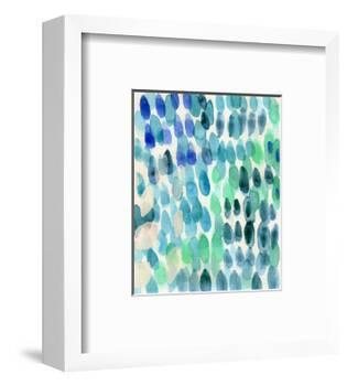 Waterfall I-Linda Woods-Framed Art Print