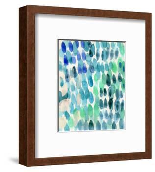 Waterfall I-Linda Woods-Framed Art Print
