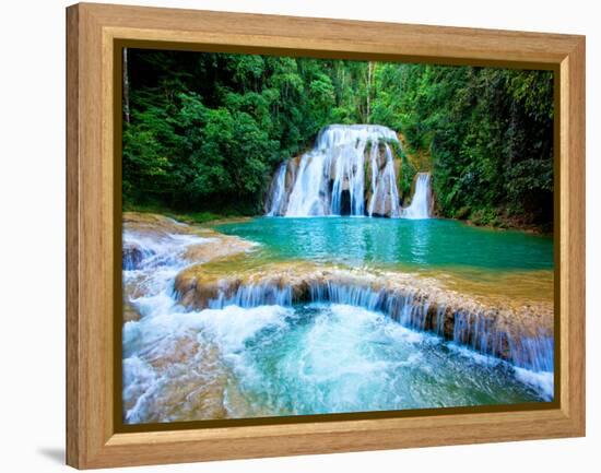 Waterfall II-Howard Ruby-Framed Premier Image Canvas