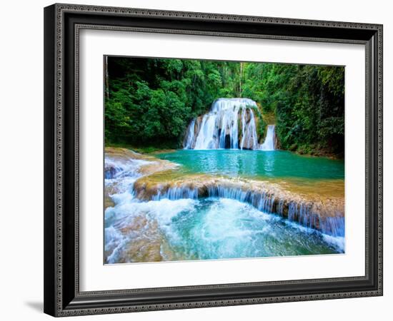 Waterfall II-Howard Ruby-Framed Photographic Print