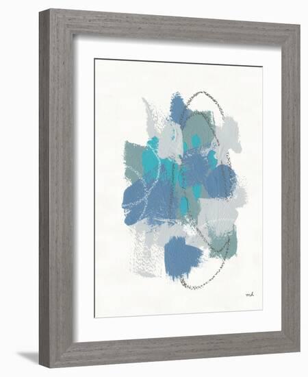 Waterfall II-Moira Hershey-Framed Art Print