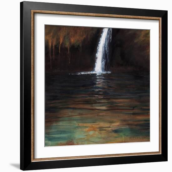 Waterfall III, 2016-Helen White-Framed Giclee Print