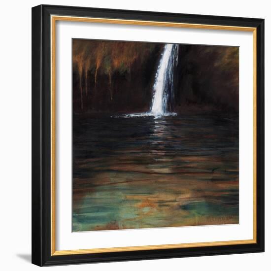 Waterfall III, 2016-Helen White-Framed Giclee Print