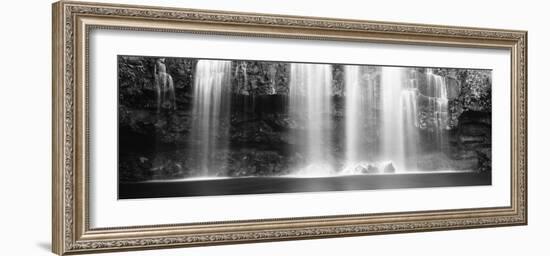 Waterfall in a Forest, Llanos De Cortez Waterfall, Guanacaste Province, Costa Rica-null-Framed Photographic Print