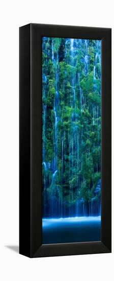 Waterfall in a Forest-null-Framed Stretched Canvas