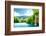 Waterfall in Deep Forest of Croatia-Iakov Kalinin-Framed Photographic Print