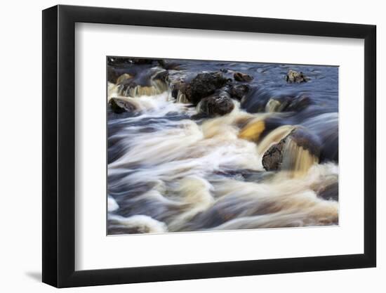 Waterfall in Hull Pot Beck-Mark Sunderland-Framed Photographic Print