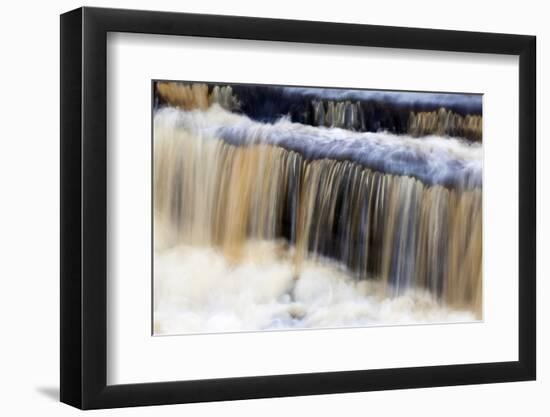 Waterfall in Hull Pot Beck-Mark Sunderland-Framed Photographic Print