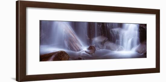 Waterfall in Mount Rainier National Park, Washington, USA-Panoramic Images-Framed Photographic Print