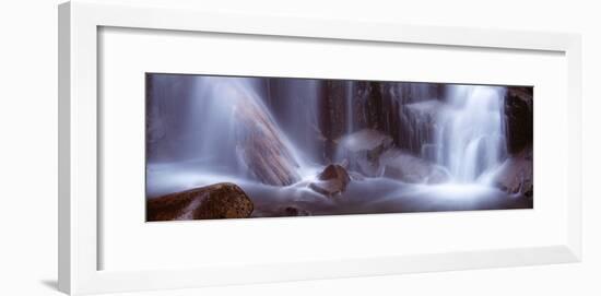 Waterfall in Mount Rainier National Park, Washington, USA-Panoramic Images-Framed Photographic Print