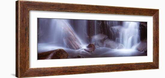 Waterfall in Mount Rainier National Park, Washington, USA-Panoramic Images-Framed Photographic Print
