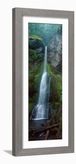 Waterfall in Olympic National Rainforest-null-Framed Photographic Print