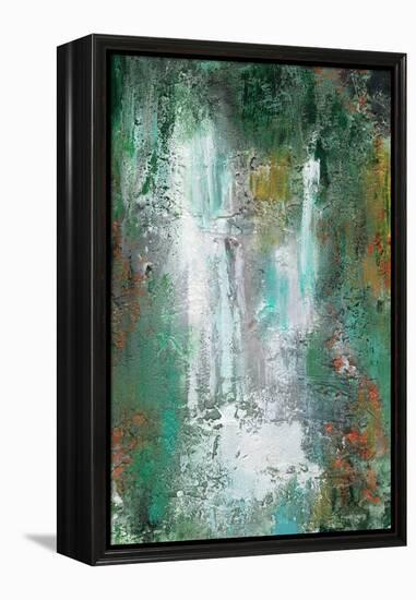 Waterfall in Paradise I-Lila Bramma-Framed Stretched Canvas