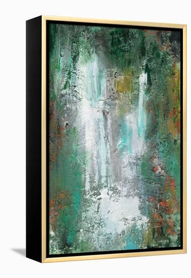 Waterfall in Paradise I-Lila Bramma-Framed Stretched Canvas