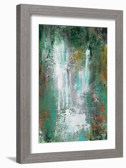 Waterfall in Paradise I-Lila Bramma-Framed Art Print