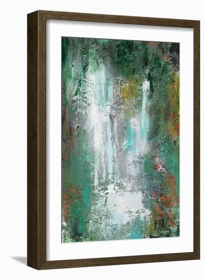 Waterfall in Paradise I-Lila Bramma-Framed Art Print