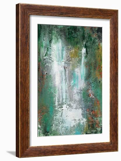 Waterfall in Paradise I-Lila Bramma-Framed Art Print