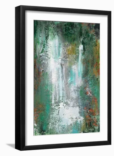 Waterfall in Paradise I-Lila Bramma-Framed Art Print