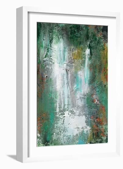 Waterfall in Paradise I-Lila Bramma-Framed Art Print