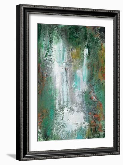 Waterfall in Paradise I-Lila Bramma-Framed Art Print