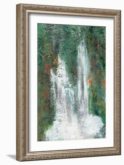 Waterfall in Paradise II-Lila Bramma-Framed Art Print