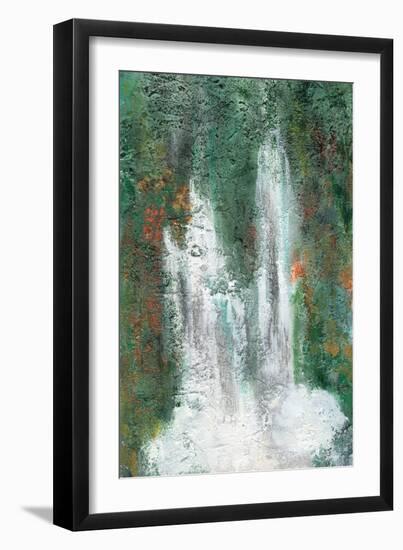 Waterfall in Paradise II-Lila Bramma-Framed Art Print