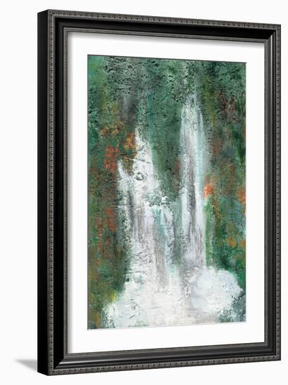 Waterfall in Paradise II-Lila Bramma-Framed Art Print