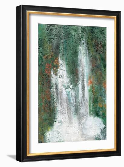 Waterfall in Paradise II-Lila Bramma-Framed Art Print