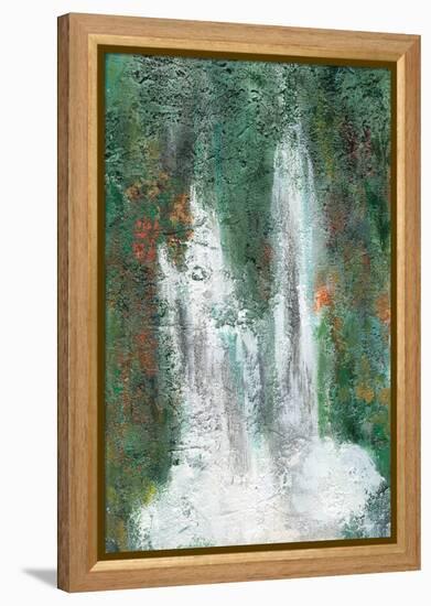 Waterfall in Paradise II-Lila Bramma-Framed Stretched Canvas