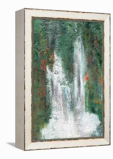 Waterfall in Paradise II-Lila Bramma-Framed Stretched Canvas