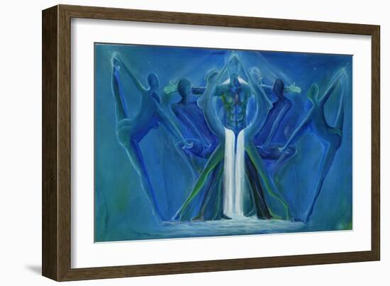 Waterfall Interlude-Ikahl Beckford-Framed Giclee Print