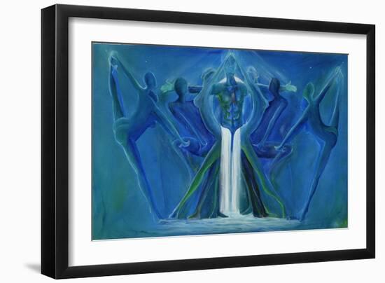 Waterfall Interlude-Ikahl Beckford-Framed Giclee Print