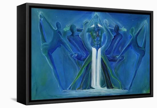 Waterfall Interlude-Ikahl Beckford-Framed Premier Image Canvas