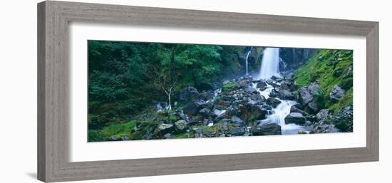 Waterfall, Lake District, Lake District National Park, England-null-Framed Photographic Print