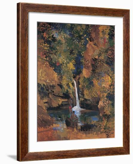 Waterfall Malathesan-Boscoe Holder-Framed Premium Giclee Print