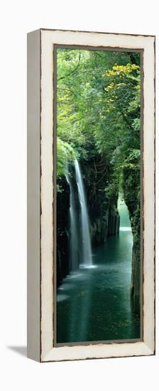 Waterfall Miyazaki Japan-null-Framed Stretched Canvas