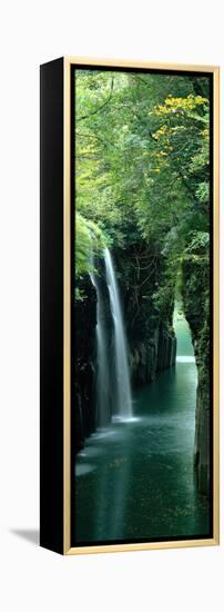 Waterfall Miyazaki Japan-null-Framed Stretched Canvas