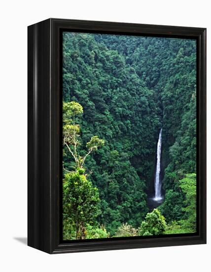 Waterfall near Poas Volcano, Poas Volcano National Park, Costa Rica-Charles Sleicher-Framed Premier Image Canvas