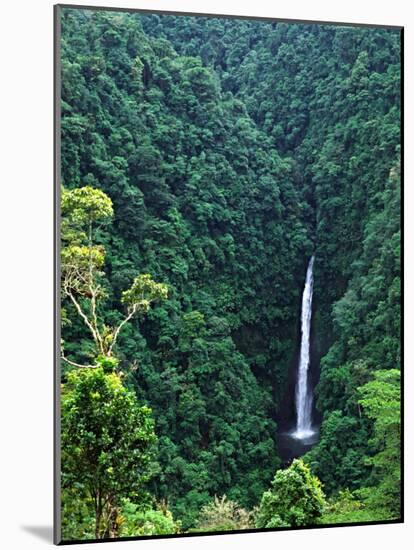 Waterfall near Poas Volcano, Poas Volcano National Park, Costa Rica-Charles Sleicher-Mounted Photographic Print