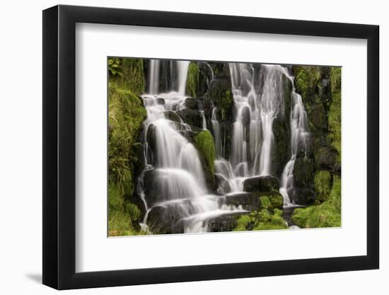 Waterfall Near the Old Man of Storr on the Isle of Skye, Inner Hebrides, Scotland, United Kingdom-John Woodworth-Framed Photographic Print