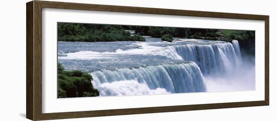 Waterfall, Niagara Falls, Niagara River, New York State, USA-null-Framed Photographic Print