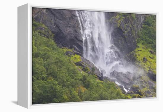 Waterfall, on the Flamm Railway.-Mallorie Ostrowitz-Framed Premier Image Canvas