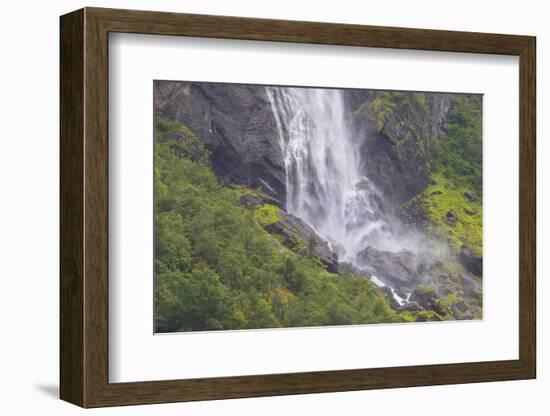 Waterfall, on the Flamm Railway.-Mallorie Ostrowitz-Framed Photographic Print