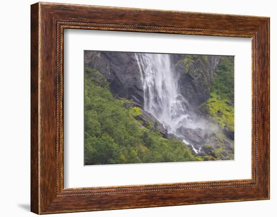 Waterfall, on the Flamm Railway.-Mallorie Ostrowitz-Framed Photographic Print