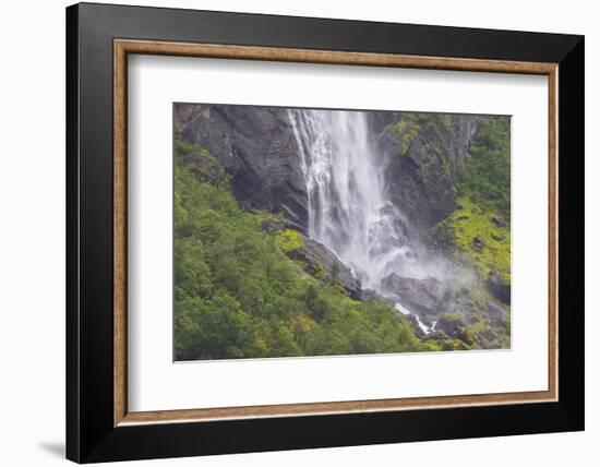 Waterfall, on the Flamm Railway.-Mallorie Ostrowitz-Framed Photographic Print