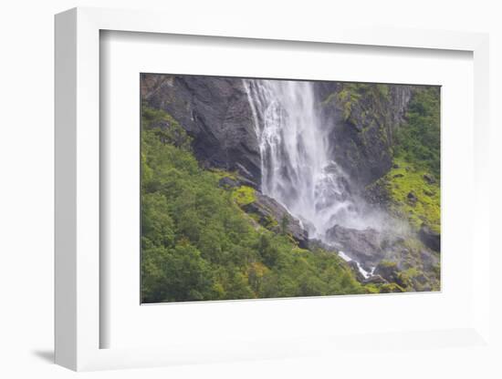 Waterfall, on the Flamm Railway.-Mallorie Ostrowitz-Framed Photographic Print
