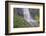 Waterfall, on the Flamm Railway.-Mallorie Ostrowitz-Framed Photographic Print