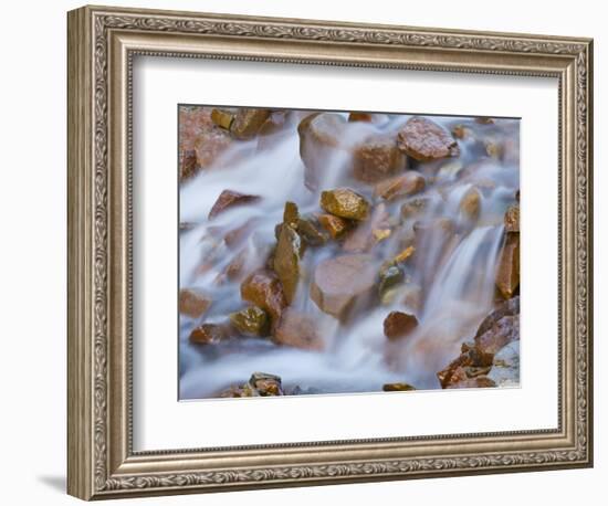 Waterfall, Ophir Pass, Colorado, USA-Cathy & Gordon Illg-Framed Photographic Print