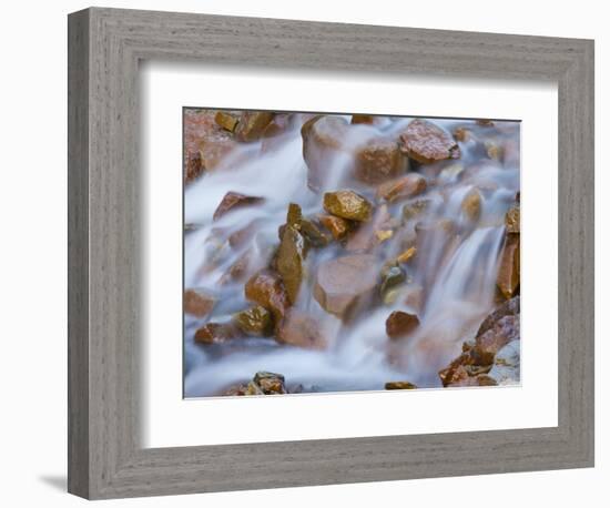 Waterfall, Ophir Pass, Colorado, USA-Cathy & Gordon Illg-Framed Photographic Print