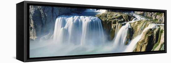 Waterfall Panorama IV-James McLoughlin-Framed Premier Image Canvas